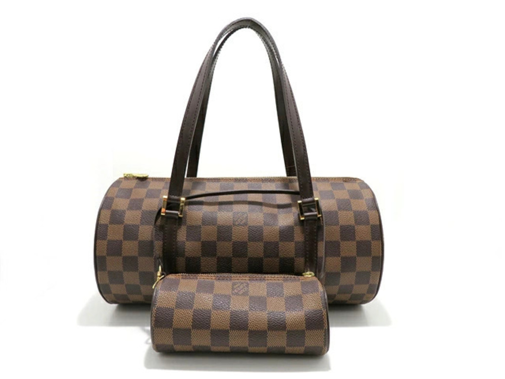 Louis Vuitton Papillon Damier Handbag Brown